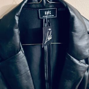 Gravity, leather, vegan blazer from dressed in Lala